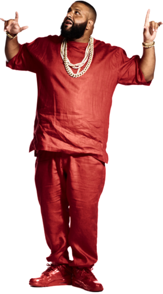 Share This Image - Dj Khaled With His Hands Up (333x600), Png Download