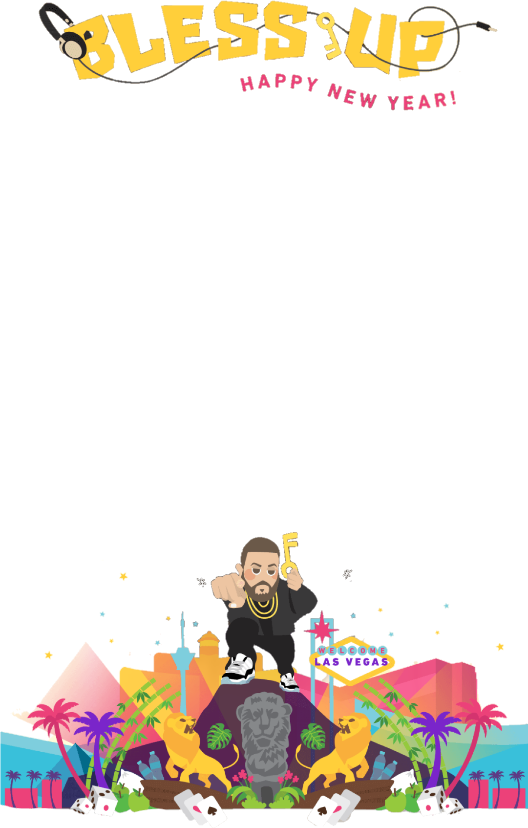 Filter[dj - Custom Snapchat Filters Dj Khaled (1080x1920), Png Download