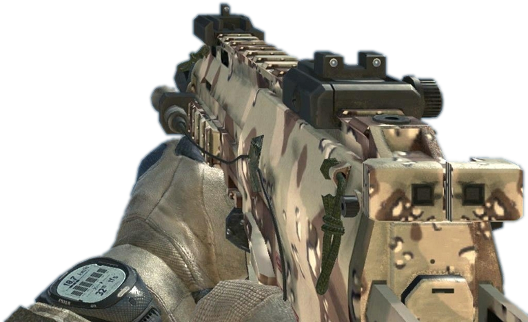 Mp7 Choco Mw3 - コール オブ デューティ ブラック オプス 4 銃 (788x473), Png Download