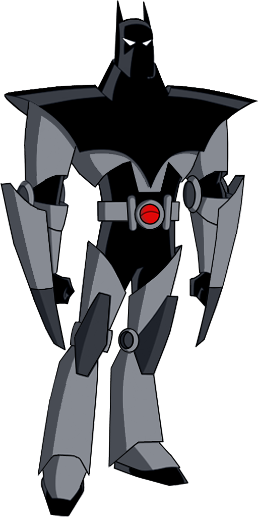 Batman Beyond Bat Armor By Alexbadass - Batman Beyond Bat Armor (550x1052), Png Download