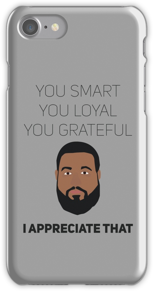 Dj Khaled Iphone 7 Snap Case - Iphone 7 (750x1000), Png Download