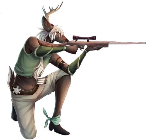 In Soviet Russia, Deer Hunt You - Shoot Rifle (500x500), Png Download