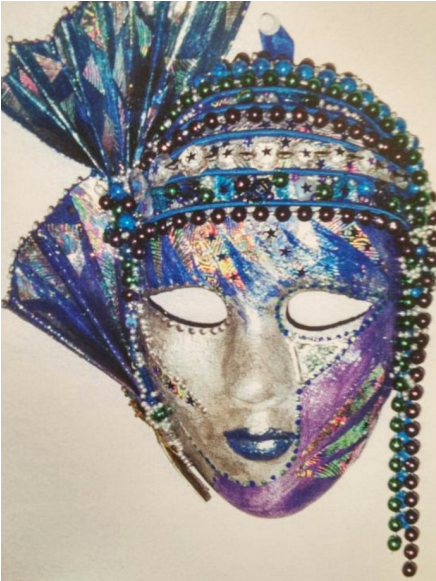 Mardi Gras Mask Workshop, 'late Nite Catechism' And - Ormond Beach Observer (870x580), Png Download