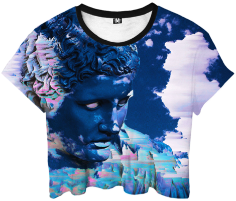 Crop Top (488x600), Png Download