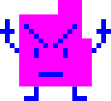 Pixel Art Bead Black And White Television - Mooninites Pixel Art (372x340), Png Download
