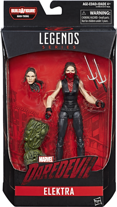 Elektra - Elektra Marvel Legends (900x900), Png Download
