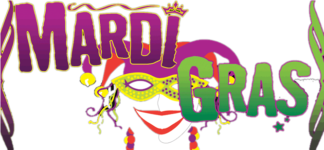 Mardi Gras (670x316), Png Download
