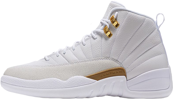 It's Actually The Branding Of The Ovo Collective - Jordan 12 Ovo (640x387), Png Download