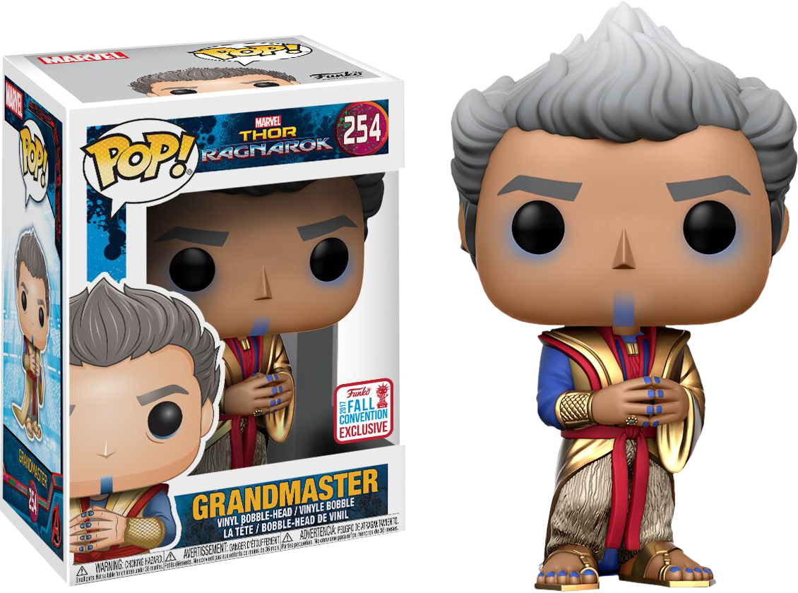 Thor Ragnarok Grandmaster Pop Vinyl Figure Png Pop - Thor Ragnarok Pop Funko (1130x840), Png Download