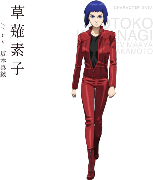 1 - Ghost In The Shell Personajes (680x640), Png Download