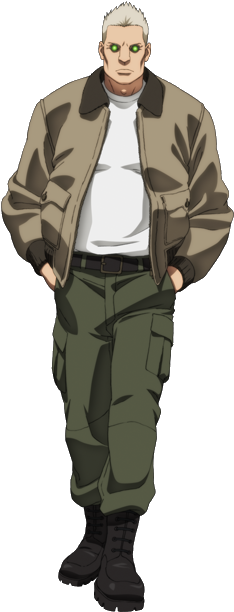 You My Everything - Ghost In A Shell Batou (242x632), Png Download