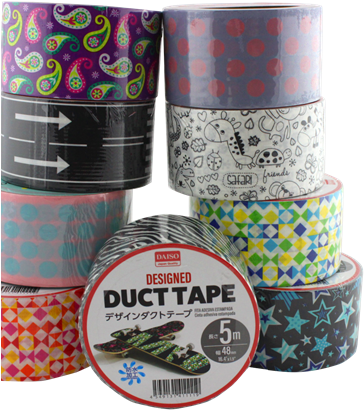 Decorative Tapes - Japan Daiso Masking Tape (400x475), Png Download