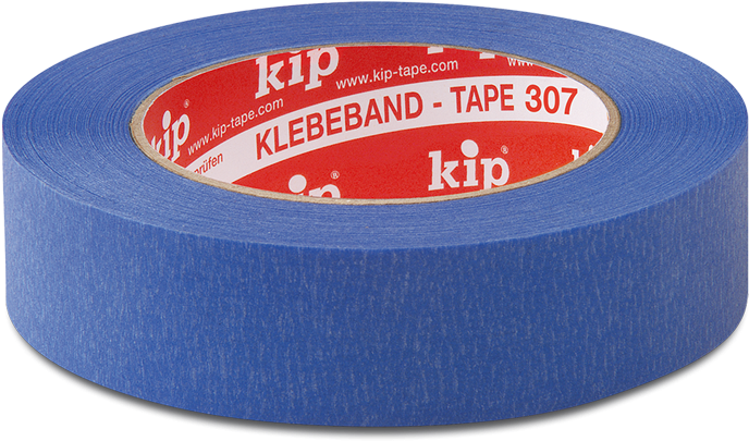 Kip Tape 307 Lasurband - 307 Masking Tape - 24 Mm X 50 Meter Per Rol (800x800), Png Download