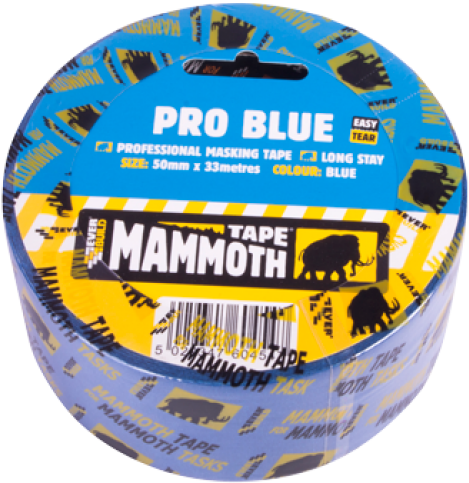 Everbuild 2clear Clear Weatherproof Tape 50mm X 33m (500x500), Png Download