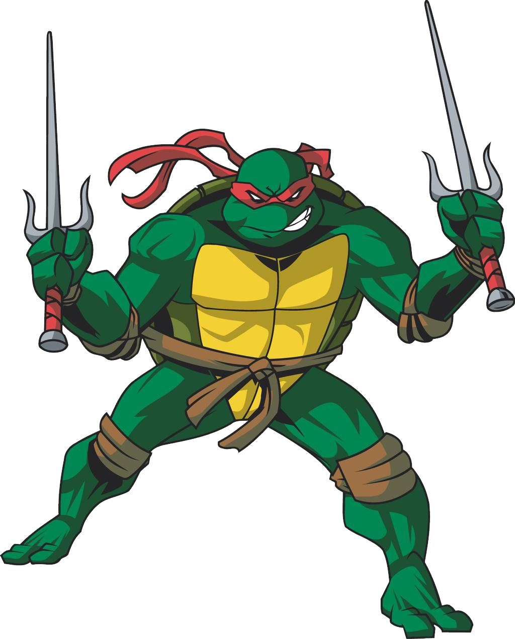 Raphael Ninja Turtle Png (1024x1271), Png Download