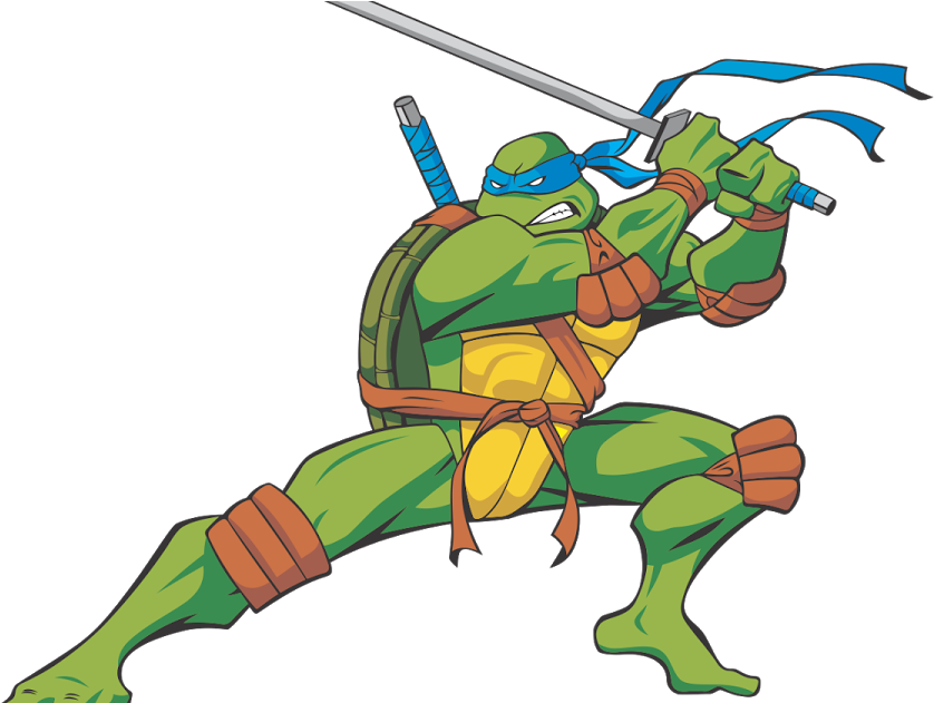 Ninja Turtles Leonardo (1200x630), Png Download