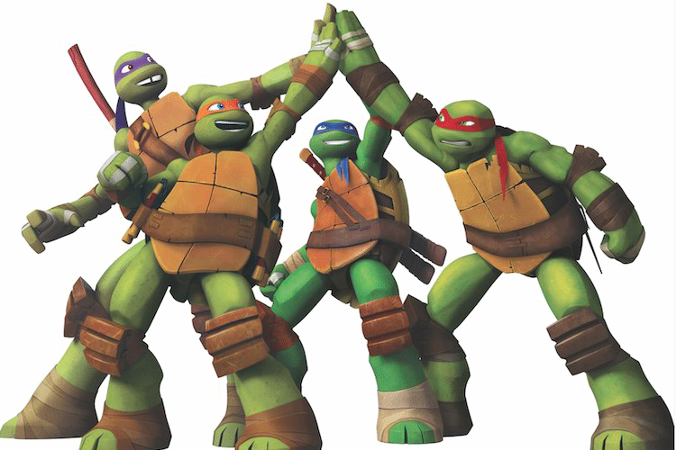 Ninja Turtles Transparent Images - Teenage Mutant Ninja Turtles (750x500), Png Download