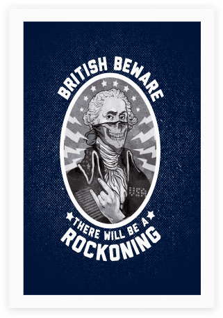 British Beware Poster - British Beware Tote Bag: Funny 4th Of July Tote Bag (484x484), Png Download
