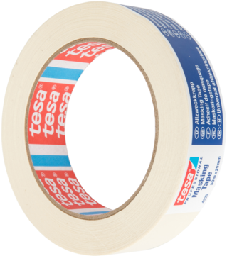Masking Tape Euro 25mmx50m - Tesa-4323-25 Tesa, Tape: Masking (360x360), Png Download