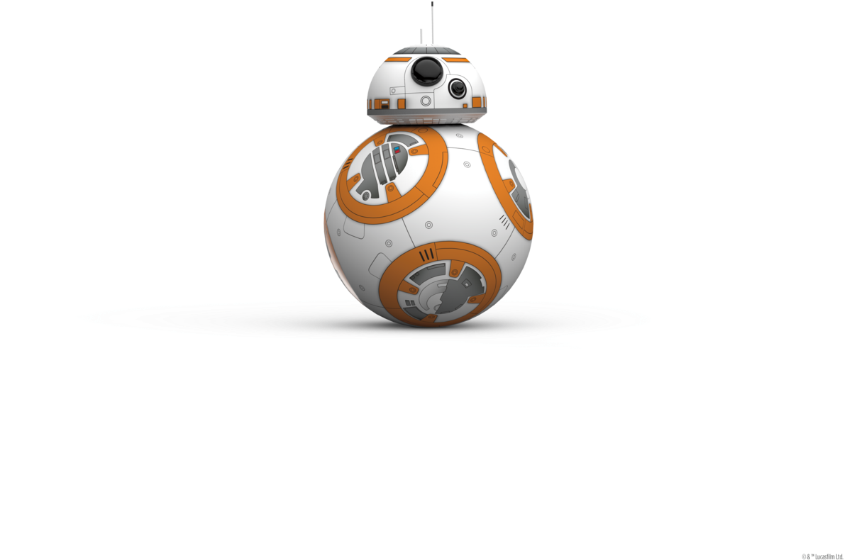 Orbotix Sphero Bb-8 Star Wars Droid (1200x1042), Png Download