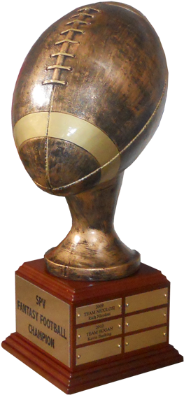 Javascript - Popimage - Fantasy Football Football Trophy (580x580), Png Download