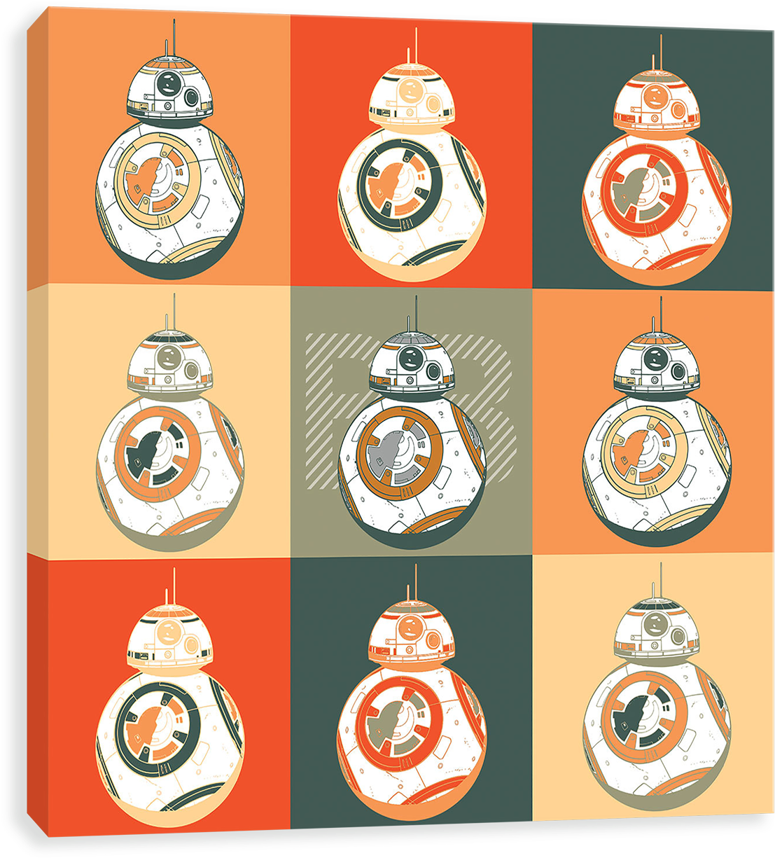 Panels Star Wars - Star Wars Bb-8 Heat Change Mug Black (1280x1280), Png Download