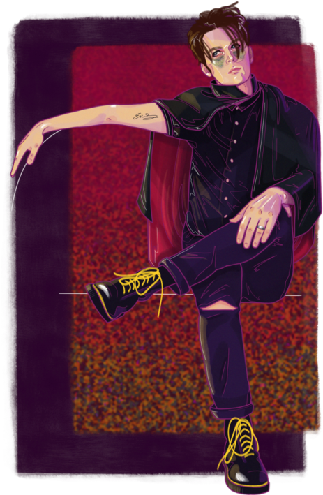 'i'm Still Figuring Out How To Do This Cape,' - Gentleman (500x708), Png Download