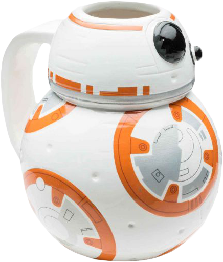 Star Wars Mug - Zak Star Wars The Force Awakens - Bb-8 Ceramic Mugs (436x511), Png Download