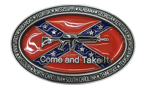 Csa "come And Take It" M16 Belt Buckle - Come And Take It (506x506), Png Download