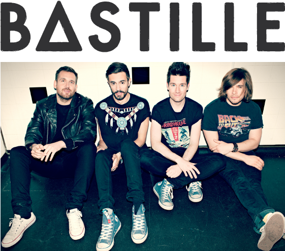 Even More Awesome Because The One On The Far Right - Bastille Band (560x502), Png Download