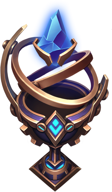 Clash Level 3 Piltover Trophy - Clash Trophy League Of Legends (400x708), Png Download