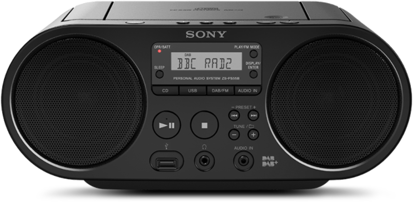 Sony Radio Zs-ps55b (1000x1000), Png Download