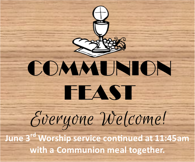 Communion Feast-potluck, Sunday June - Haunted Half-life At Jules Maes Saloon (682x566), Png Download