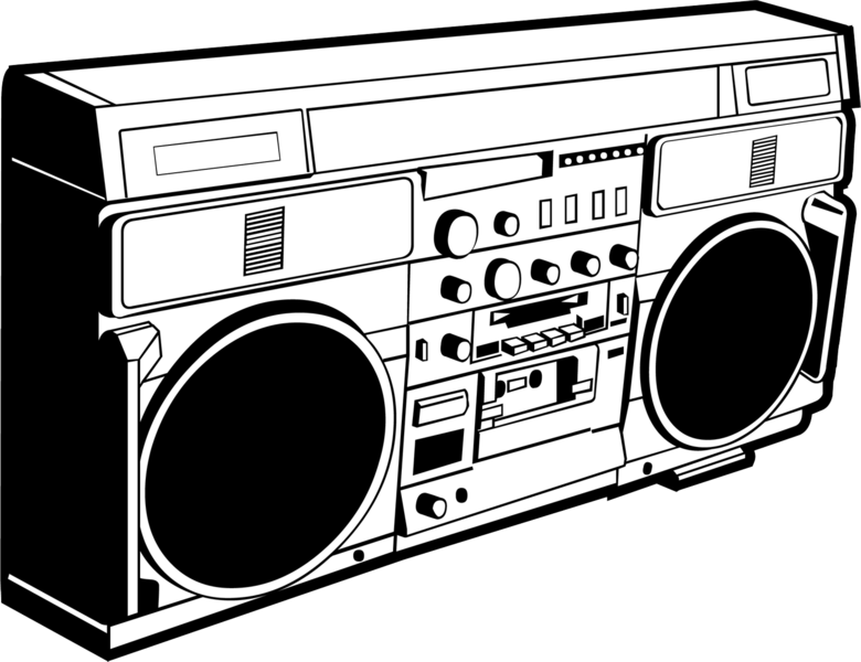 Boombox Pictures - Hip-hop 10: The Best The Music And (400x308), Png Download