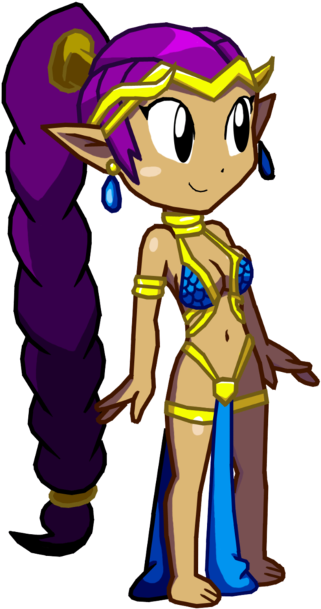 Dancer Shantae Half Genie Heroe By Ferrokiva On Deviantart - Shantae Dancer (774x1032), Png Download