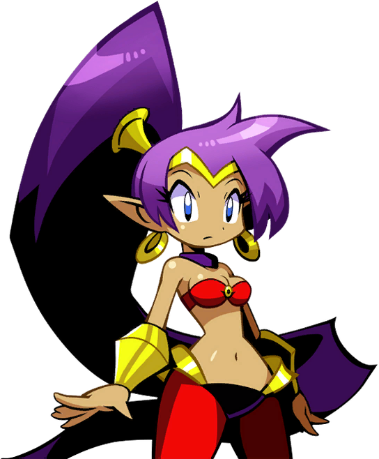 Fx Cine Shantae Pose 6 - Red And Blue Shantae (660x660), Png Download