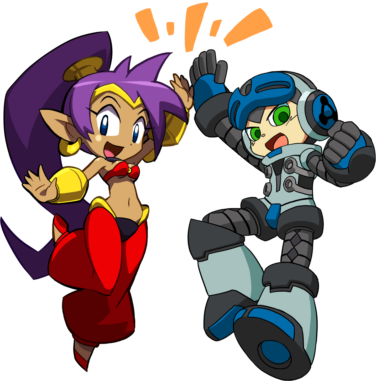 Information - Shantae Mighty No 9 (1500x1500), Png Download