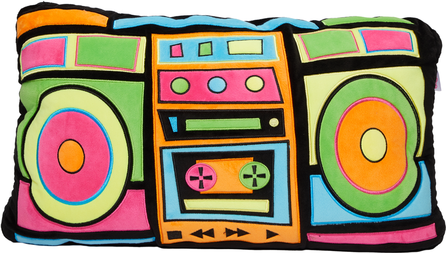 Boombox Pillow - Pillow (1200x1440), Png Download