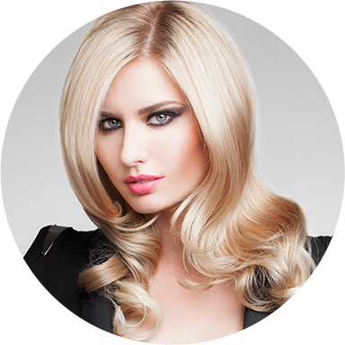 Natural Keratin Smoothing Treatment For Blonde Hair - Hair (384x384), Png Download
