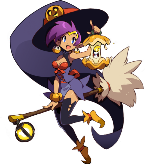 Shantae Official Art (500x562), Png Download