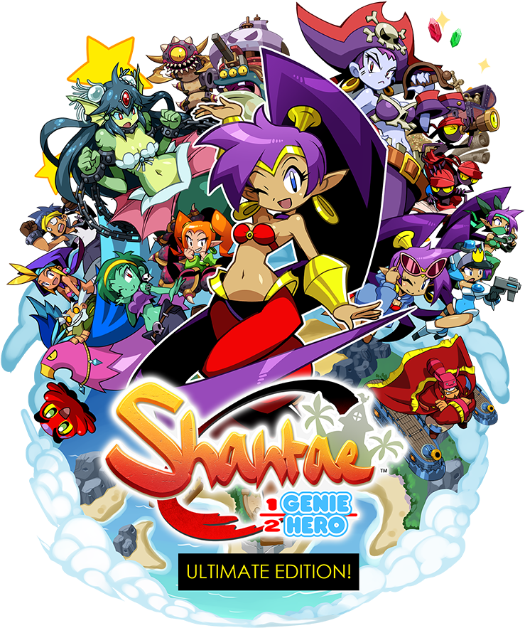 Shantae Half Genie Hero Ultimate Edition Switch (800x964), Png Download