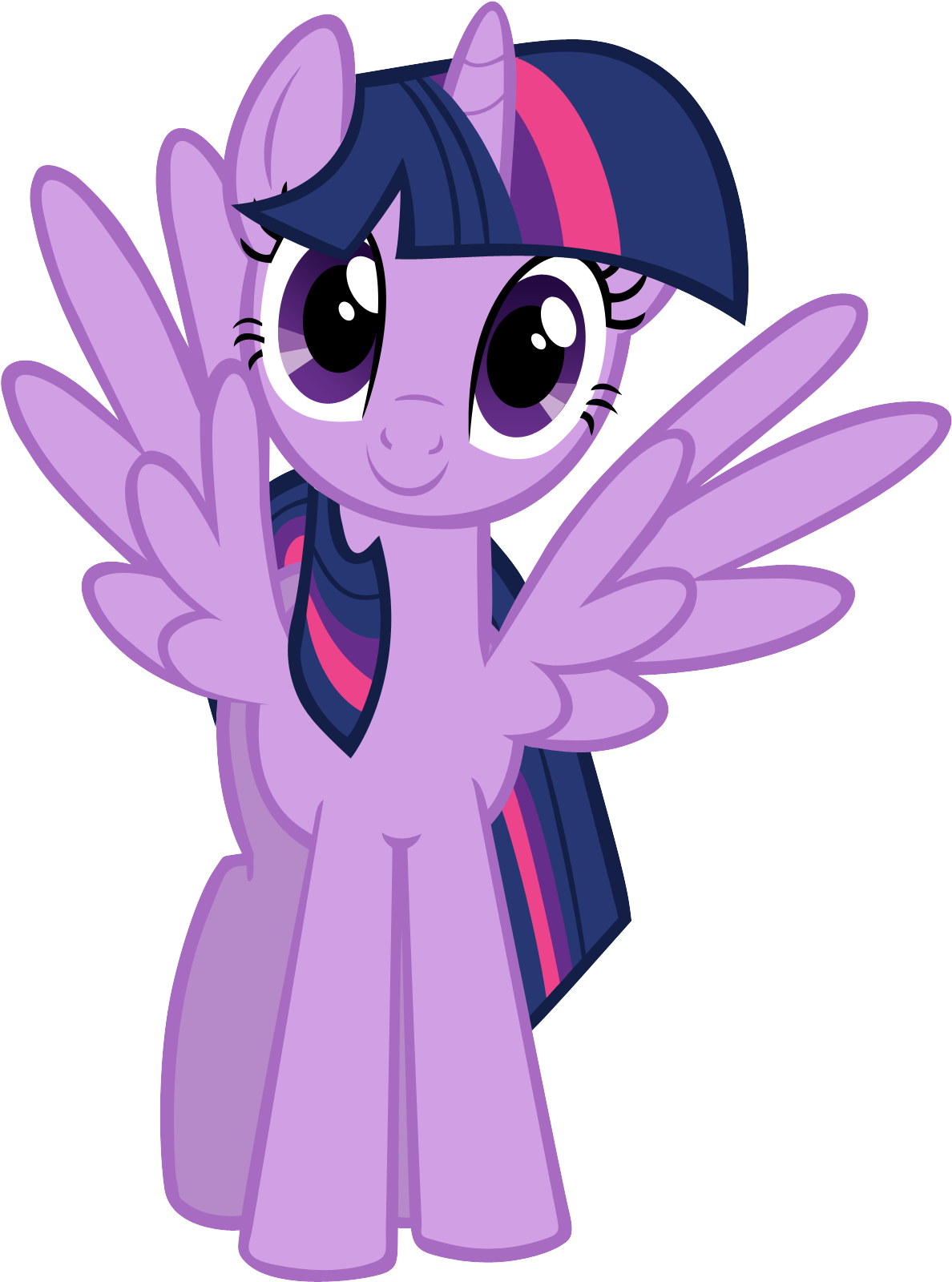 Princess Twilight Sparkle Images Hd Wallpaper And Background - Twilight Sparkle Pegasus Wings (1929x1654), Png Download