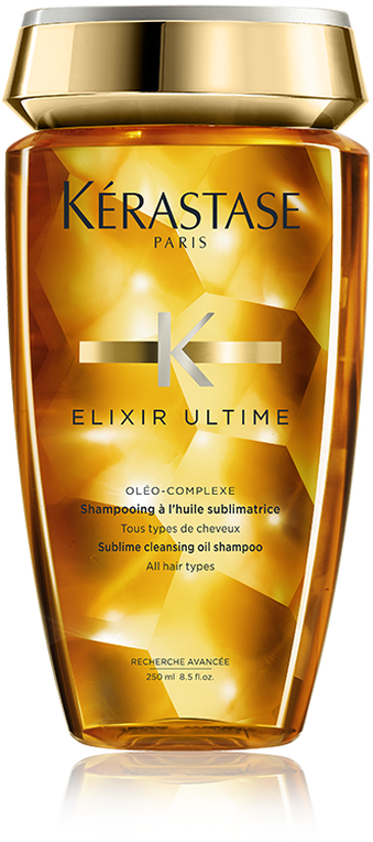 Karastase Soin Des Cheveux Et Produits Coiffants As - Kérastase Elixir Ultime Sublime Cleansing Oil Shampoo (922x1024), Png Download