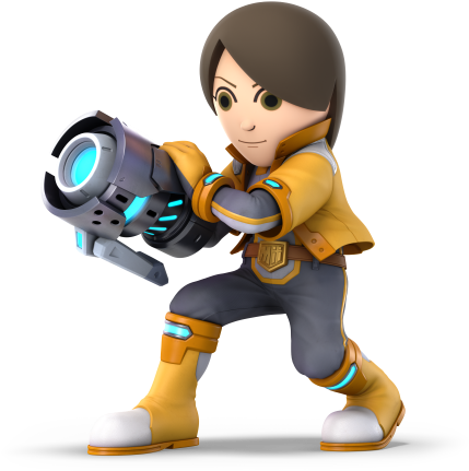 Mii Fighters Smash Ultimate (450x450), Png Download