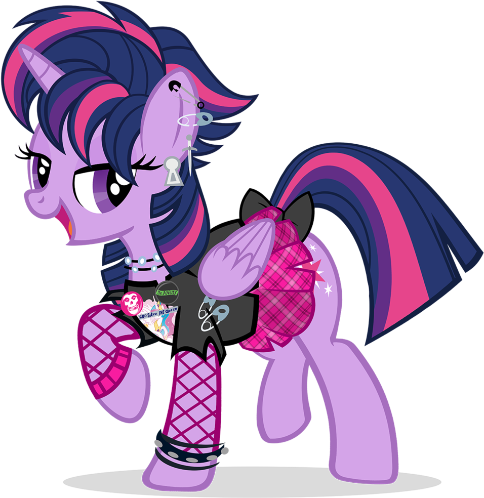 Graphic Freeuse Stock Misfit Punklight Know Your Meme - My Little Pony Punk (997x1024), Png Download