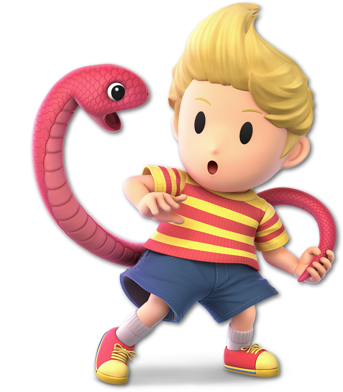 Lucas's Render For Super Smash Bros - Super Smash Bros Ultimate Lucas (1144x1306), Png Download