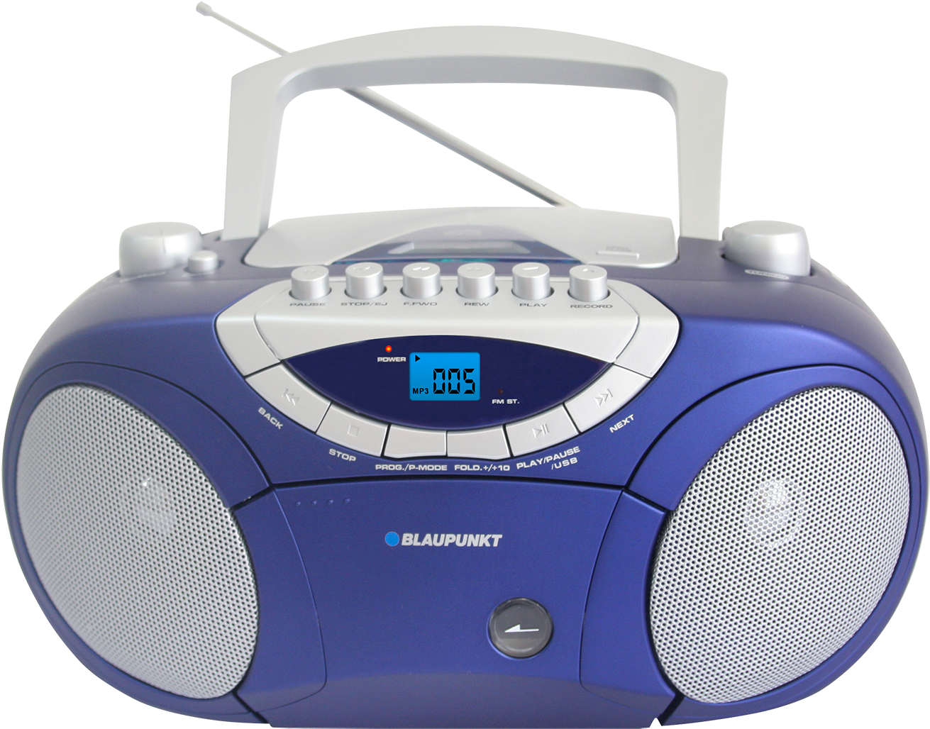 Blaupunkt Bb15bl Boombox (1328x1048), Png Download
