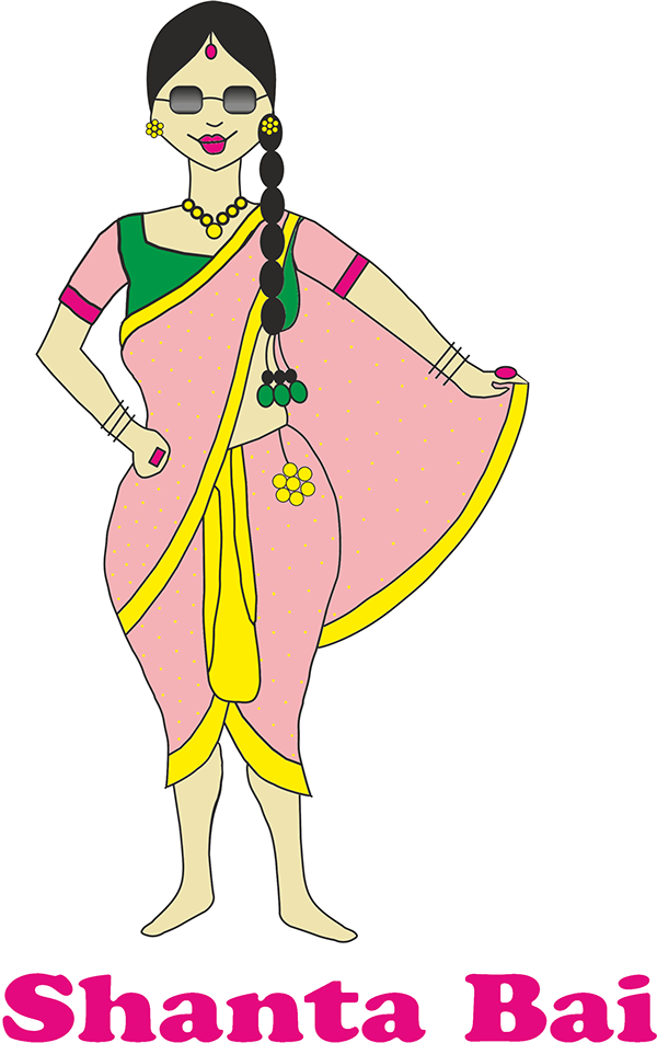 Catch Hold Of Maharashtra's Latest Sensation, Shantabai - Drawing (600x952), Png Download