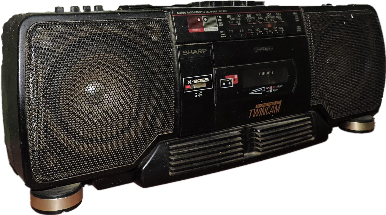 Sharp Wq-t237z - Магнитофон Png (1300x726), Png Download
