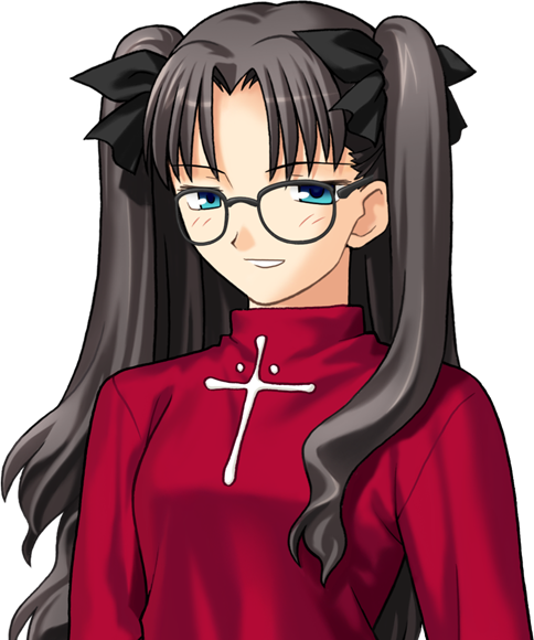 Characters That Look More Attractive With Glasses - Twin Tail Anime Characters (484x580), Png Download